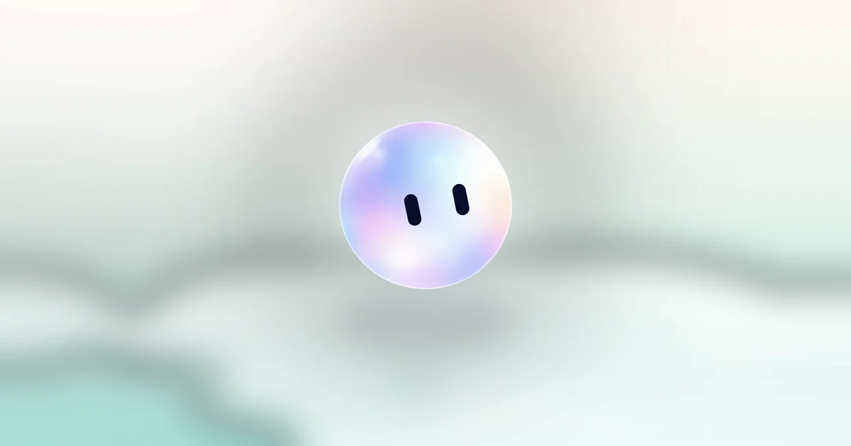 Stella orb resting on soft clouds in pastel light